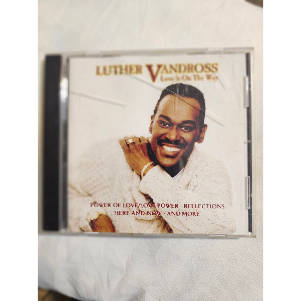 Luther Vandross Love Is On The Way CD Album‎ 1994